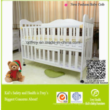 Hot Sale Solid Pine Wood Baby Furniture of Crib